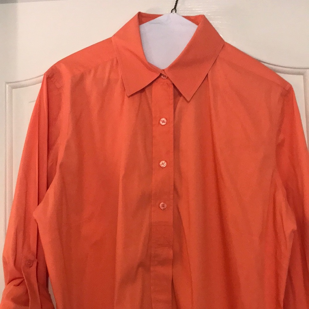 Chico’s peach colored Woman’s Blouse